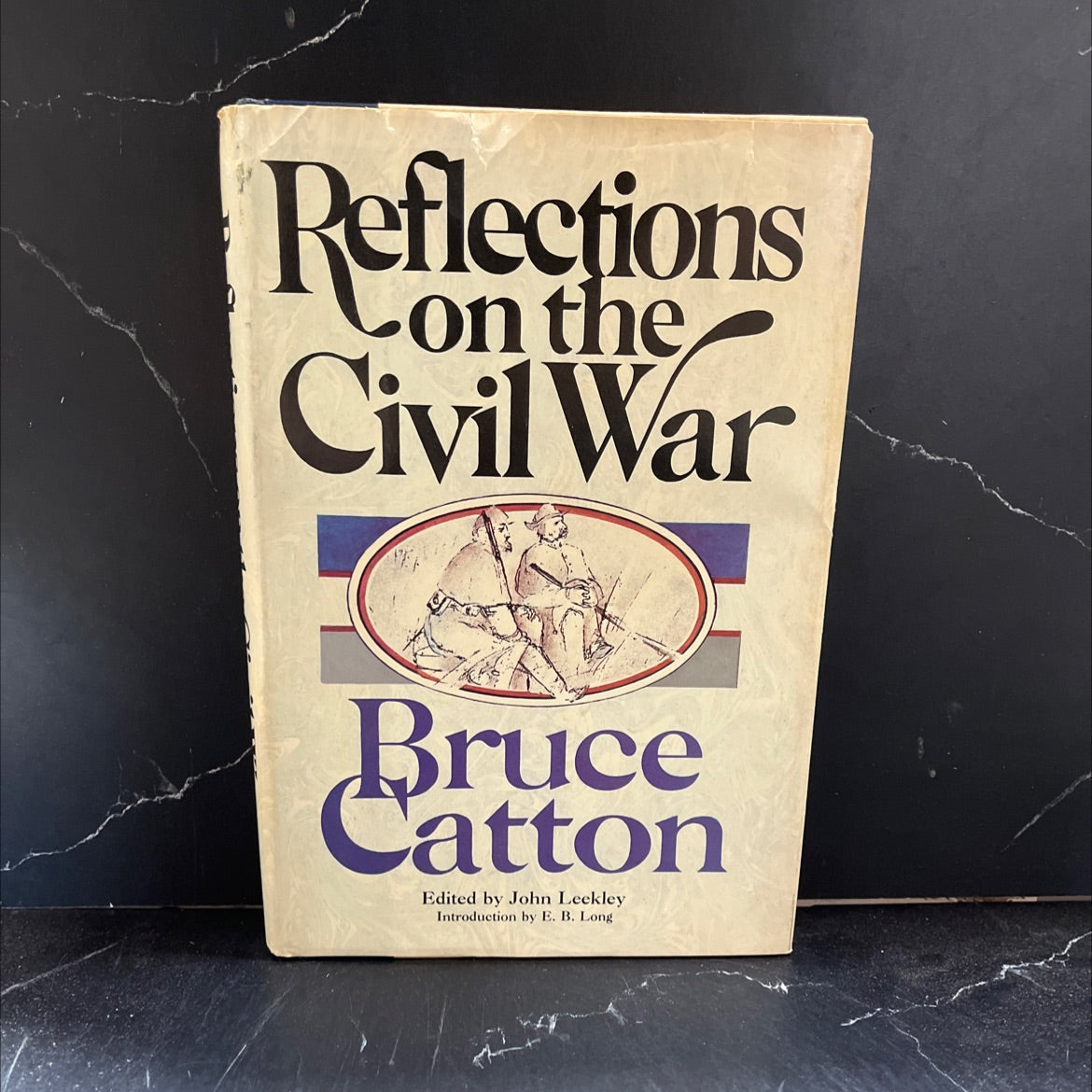 reflections on the civil war book, by bruce catton, 1981 Hardcover image 1
