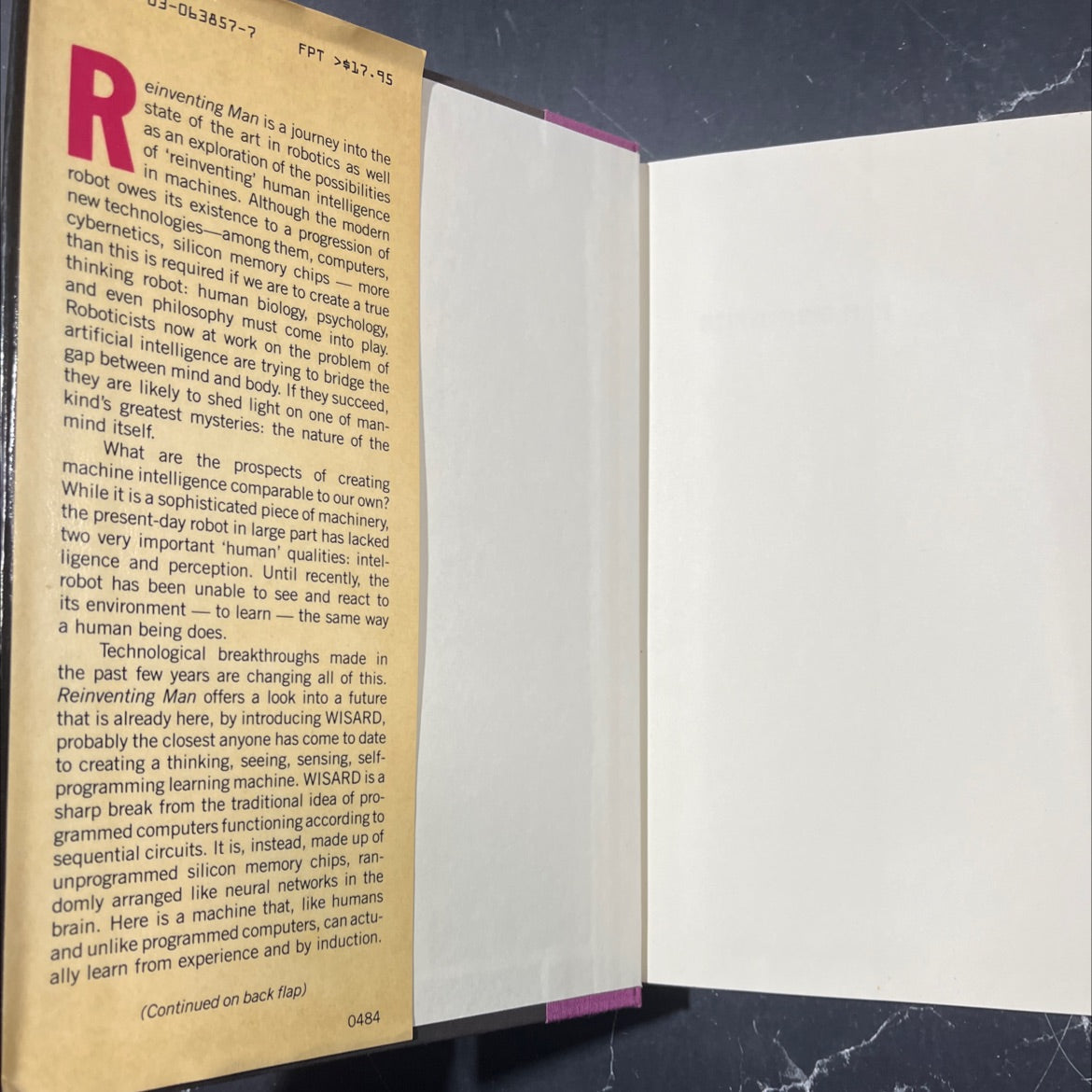 reinventing man the robot becomes reality book, by Igor Aleksander and Piers Burnett, 1984 Hardcover image 4