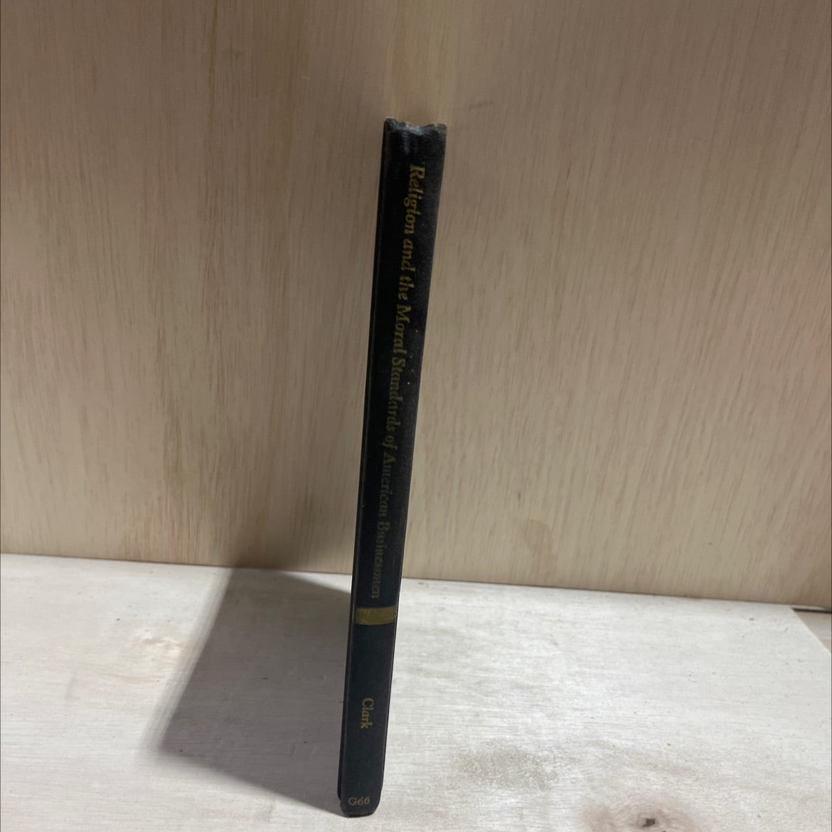 religion and the moral standards of american businessmen book, by john w. clark, s. j., 1966 Hardcover image 4