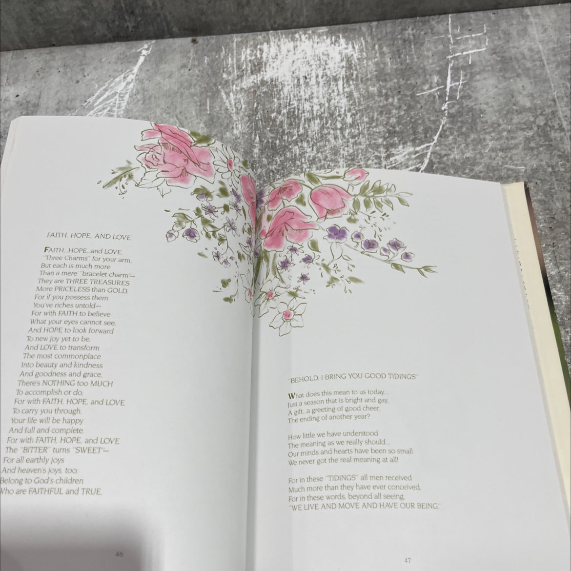 remembering with love book, by helen steiner rice, 1985 Hardcover image 4