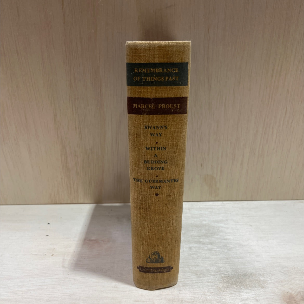 remembrance of things past book, by marcel proust, 1934 Hardcover image 4