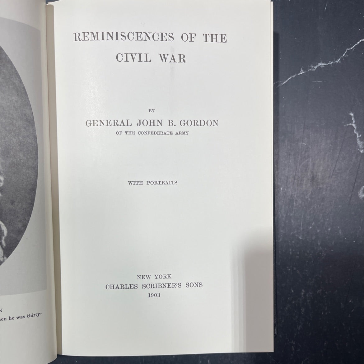 reminiscences of the civil war by general john b. gordon book, by john b. gordon, 1981 Leather image 2