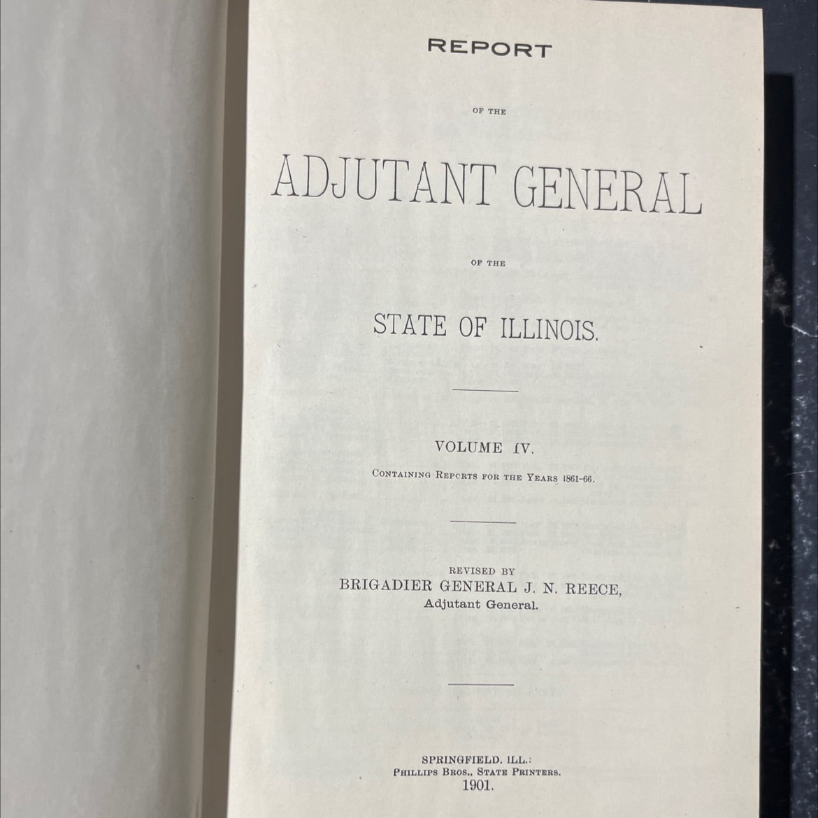 report of the adjutant general of the state of illinois volume iv containing reports for the years 1861-66 book, by image 2