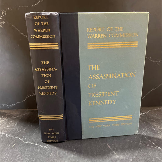 report of the warren commission on the assassination of president kennedy book, by harrison e. salisbury, 1964 Hardcover image 1