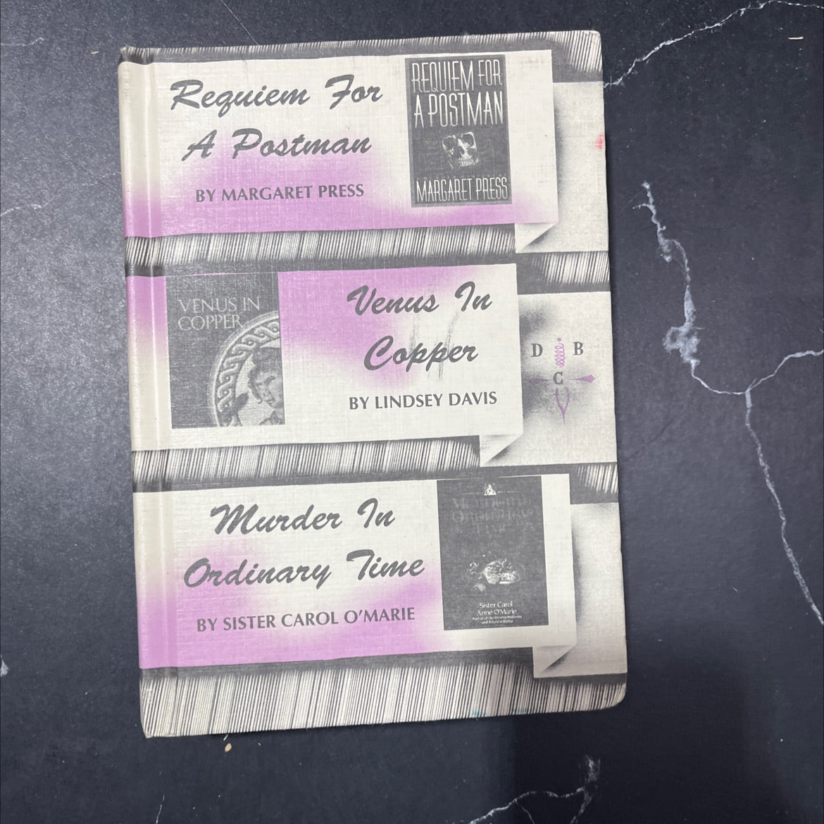 requiem for a postman book, by margaret press, 1992 Hardcover image 1