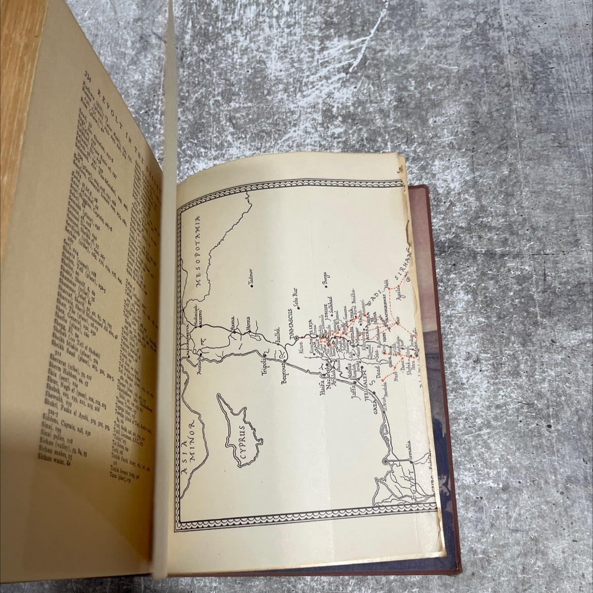 revolt in the desert book, by t. e. lawrence, 1927 Hardcover image 4