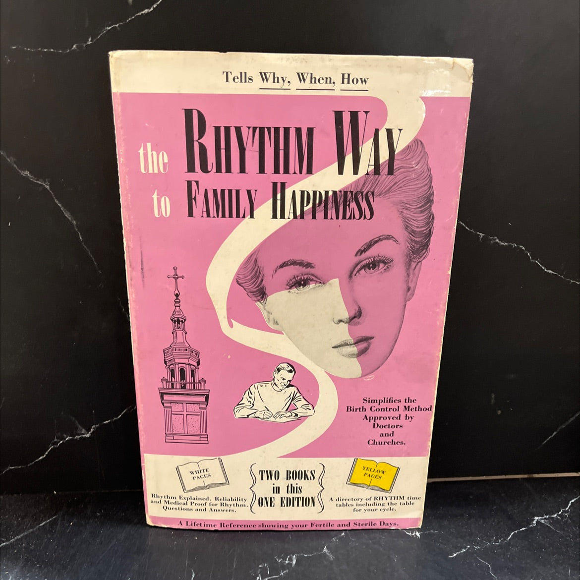 rhythm way family happiness lifetime reference for the use of the rhythm method book, by john p. murphy, m.d., john d. image 1