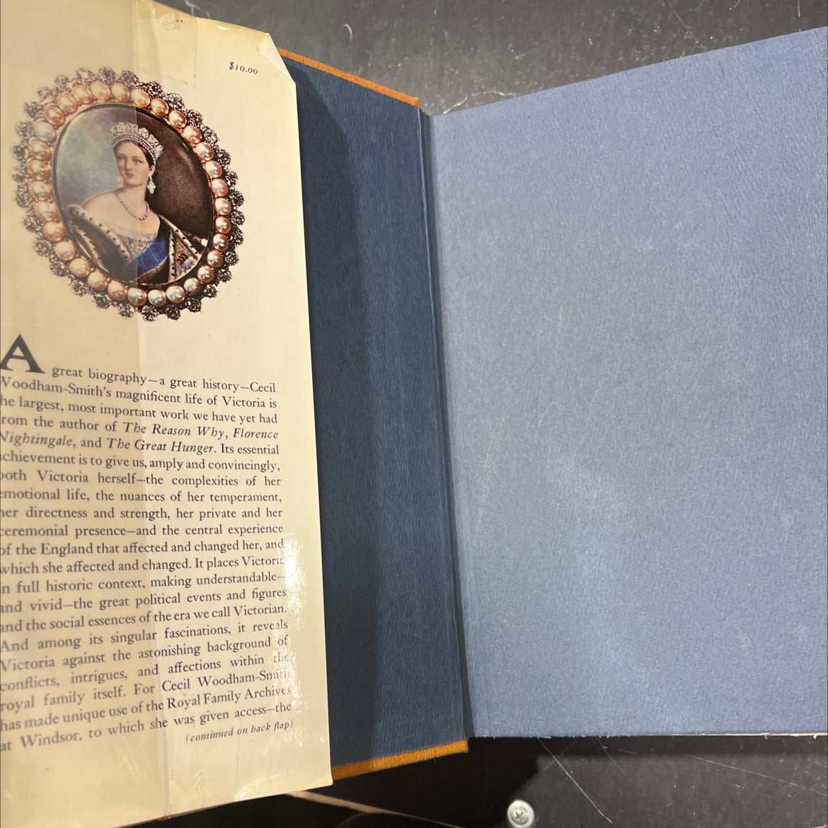 ria queen victoria from her birth to the death of the prince consort book, by cecil woodham-smith, 1972 Hardcover image 4