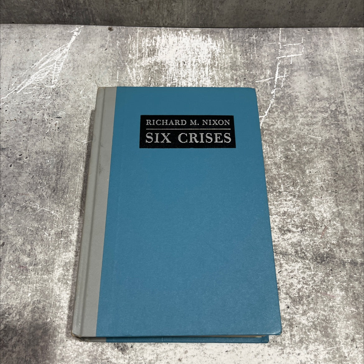 richard m. nixon six crises book, by richard m. nixon, 1962 Hardcover image 1