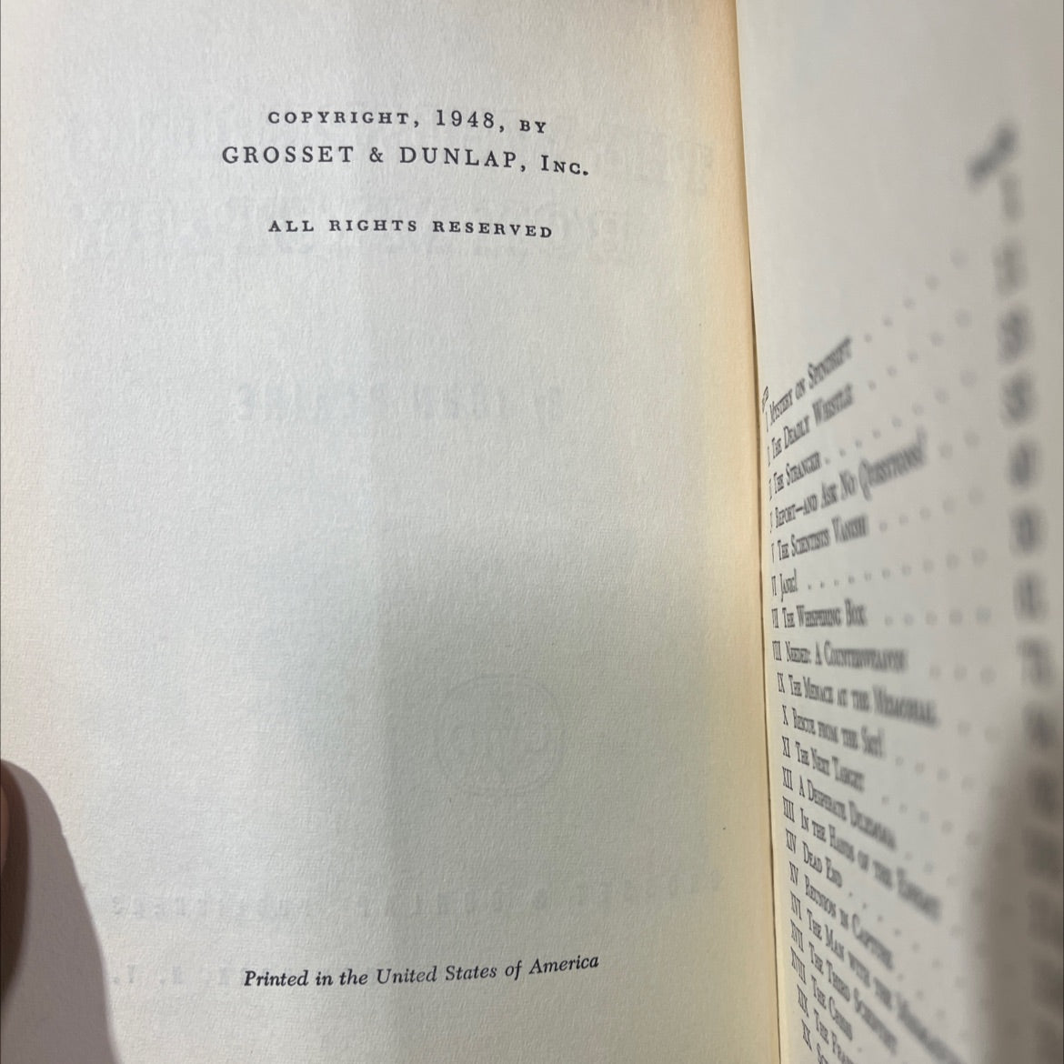 rick brant science-adventure story the whispering box mystery book, by john blaine, 1948 Hardcover image 3