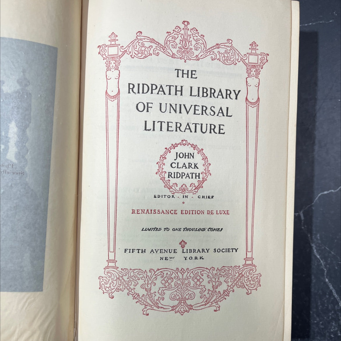 ridpath library of universal literature book, by john clark ridpath, 1906 Leather image 2
