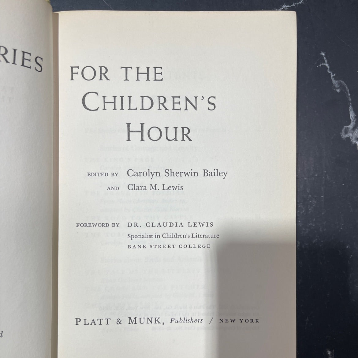 ries for the children's book, by carolyn sherwin bailey, clara m. lewis, 1965 Hardcover image 2