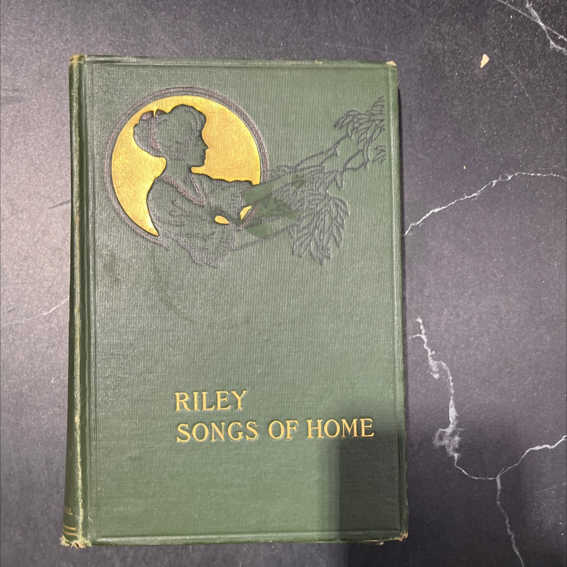 riley songs of home book, by james whitcomb riley, 1910 Hardcover image 1