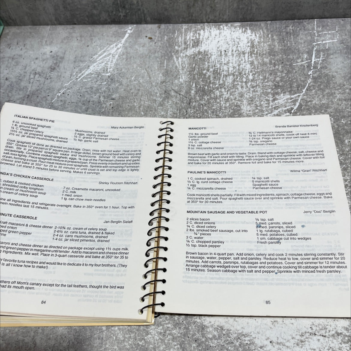 ritchhart family cookbook book, by ritchhart, 1970 Hardcover image 2