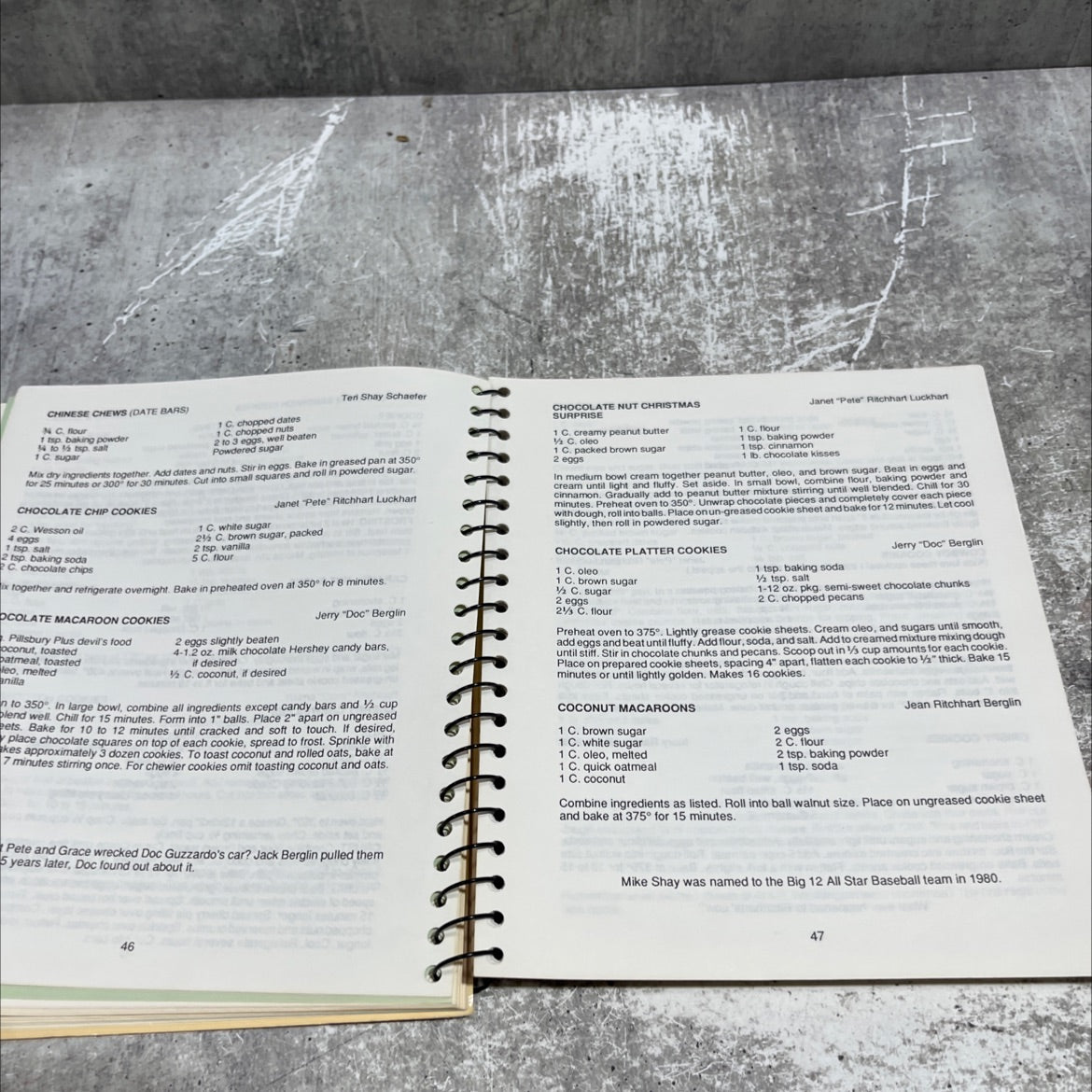 ritchhart family cookbook book, by ritchhart, 1970 Hardcover image 3