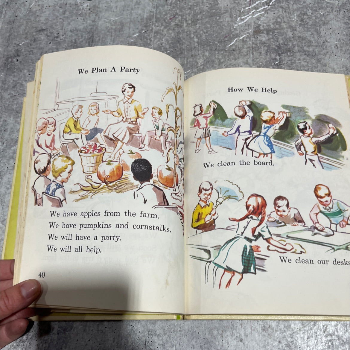 riverside school book, by john jarolimek-elizabeth b. carey, 1966 Hardcover image 4