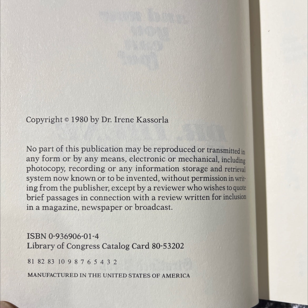 rla nice girls do- and now you can too! book, by dr. irene kassorla, 1980 Hardcover image 3