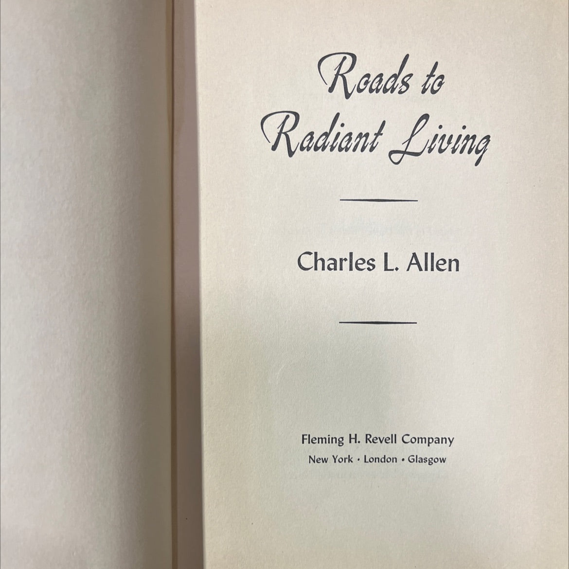 roads to radiant living book, by charles l. allen, 1951 Hardcover image 2