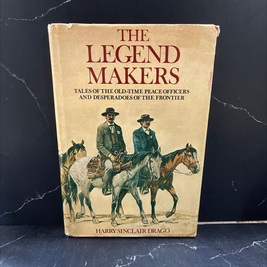 robbers and desperadoes of the frontier book, by harry sinclair drago, 1975 Hardcover image 1