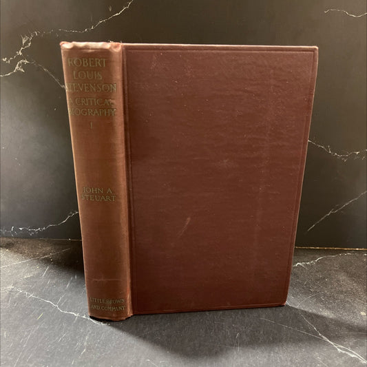 robert louis stevenson a critical biography book, by john a. steuart, 1924 Hardcover image 1