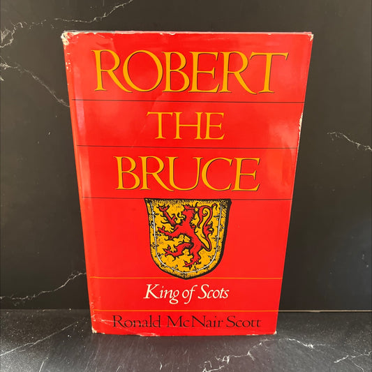 robert the bruce, king of scots book, by ronald mcnair scott, 1989 Hardcover image 1
