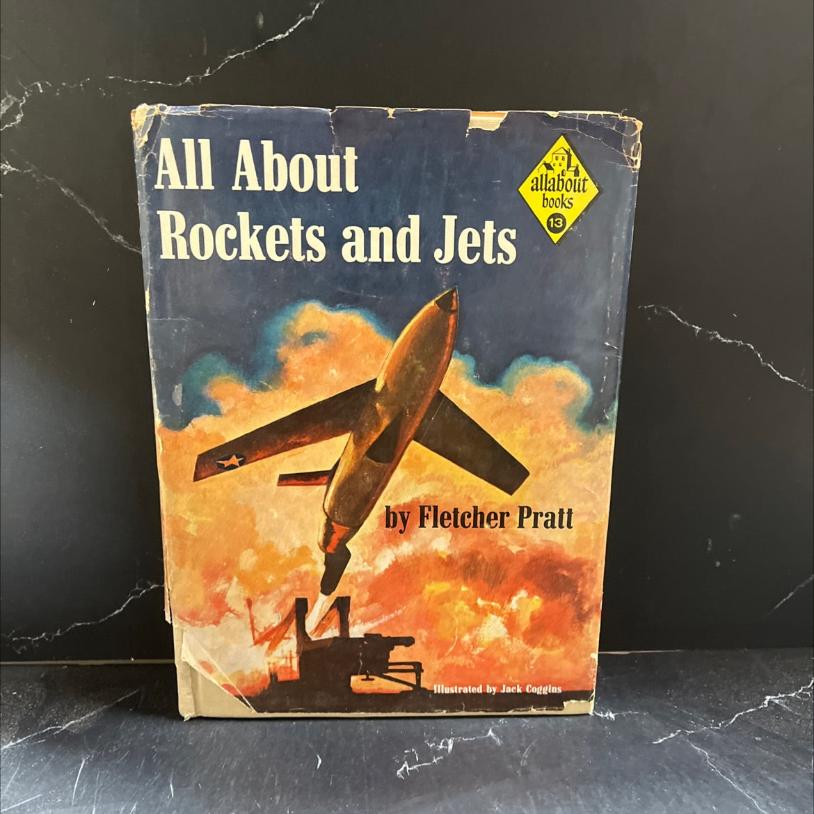 rockets and jets book, by fletcher pratt, 1955 Hardcover image 1