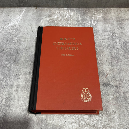 roget's international thesaurus of english words and phrases book, by peter mark roget, 2001 Hardcover image 1