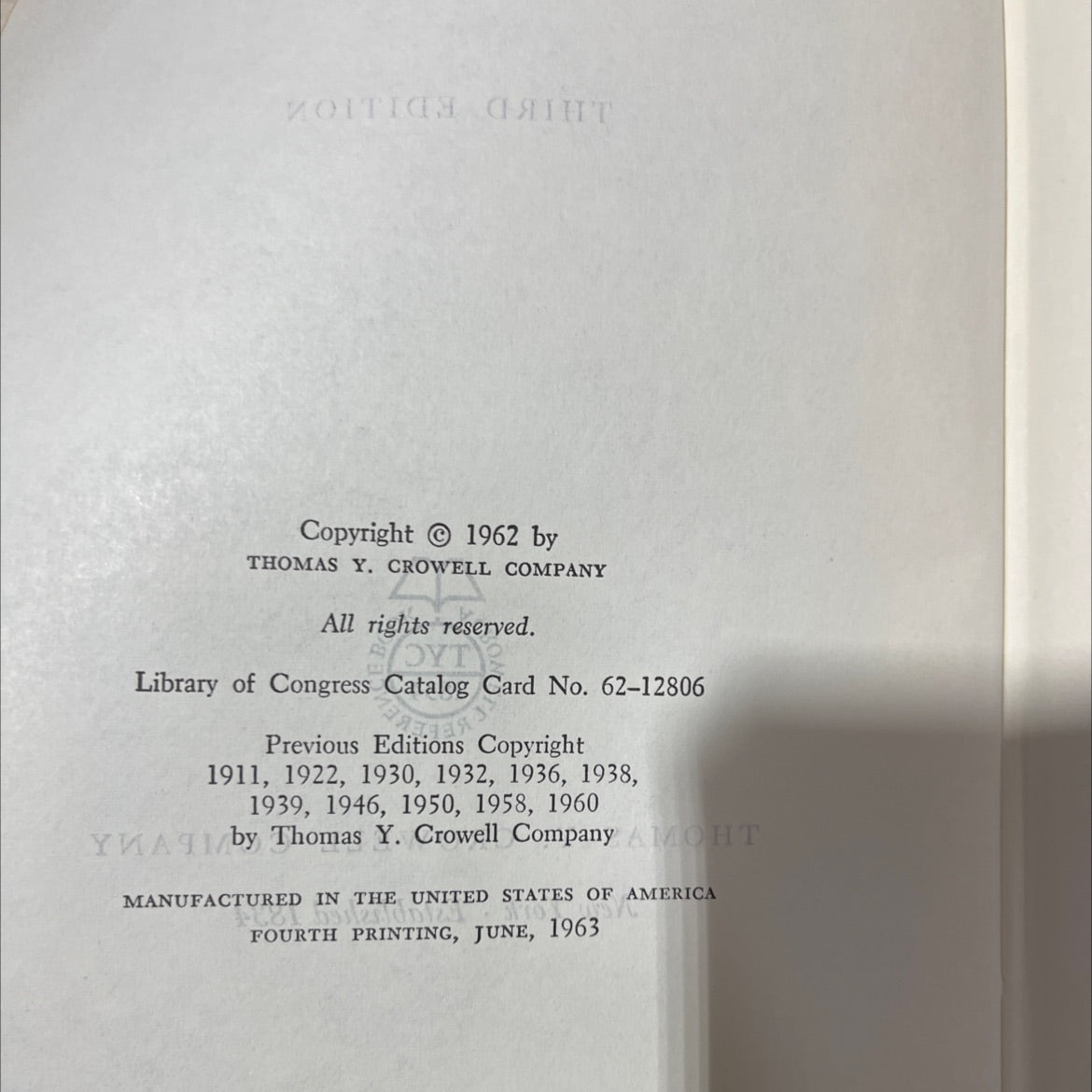 roget's international thesaurus book, by peter roo, 1962 Hardcover image 3