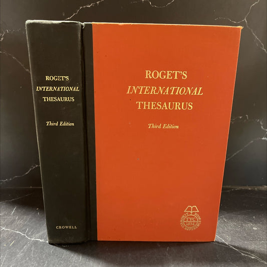 roget's international thesaurus book, by peter roget, 1962 Hardcover image 1