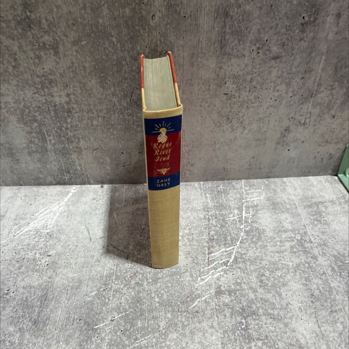rogue river feud book, by zane grey, 1930 Hardcover image 4