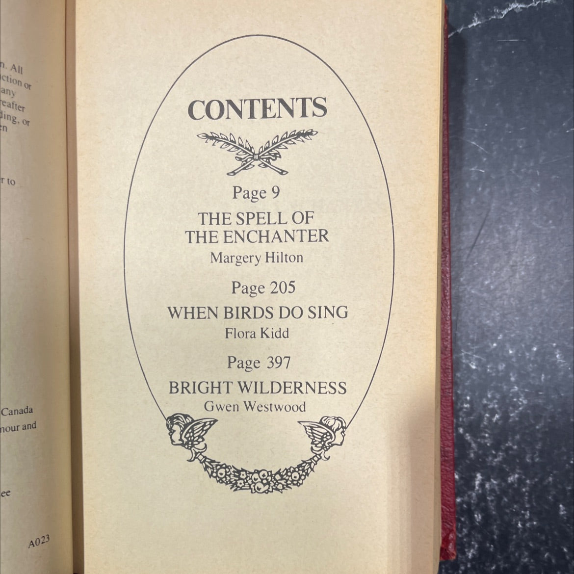 romance treasury book, by multiple authors, 1972 Hardcover image 2