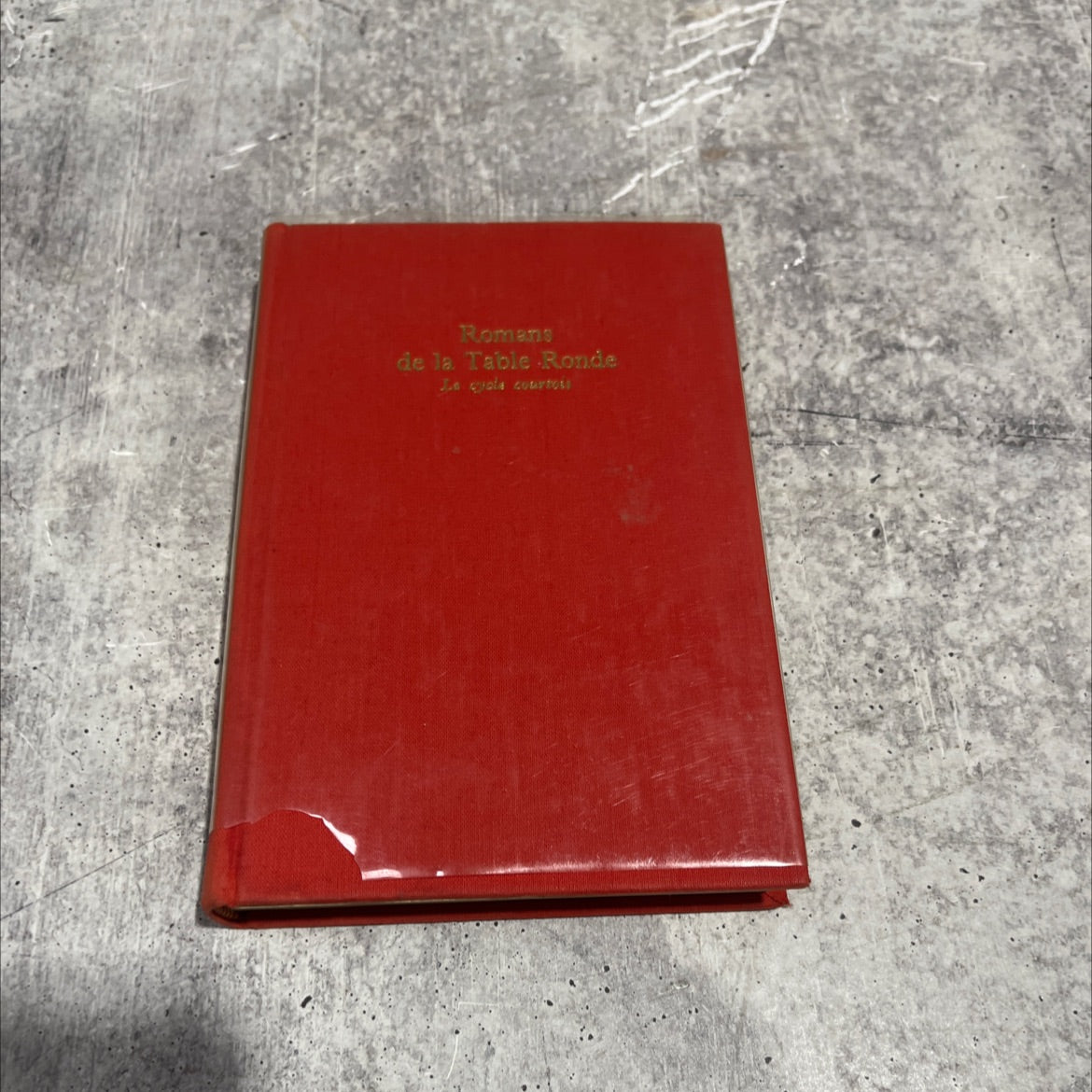 romans de la table ronde book, by chrétien de troyes, 1970 Hardcover image 1