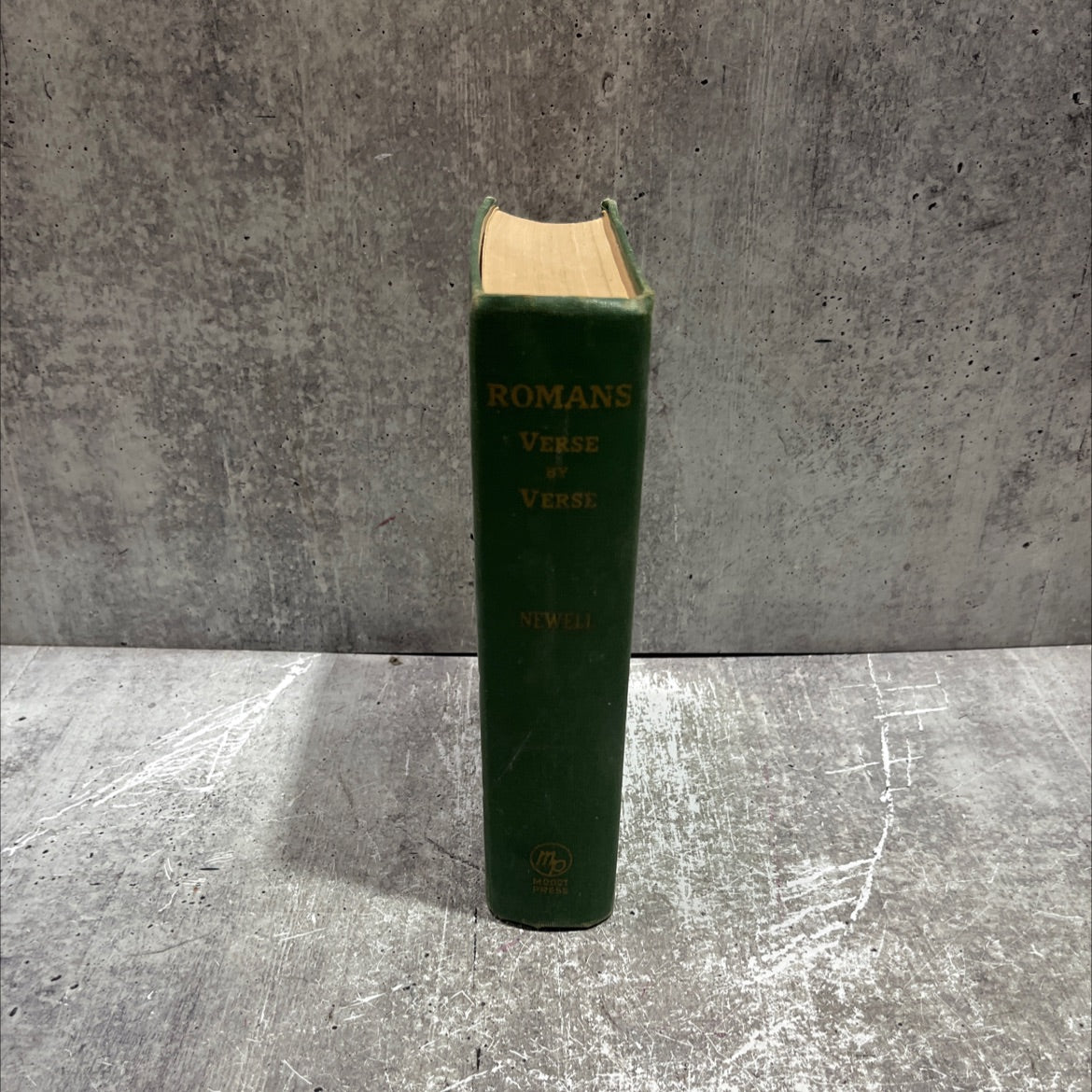 romans verse by verse book, by william r. newell, 1952 Hardcover image 4