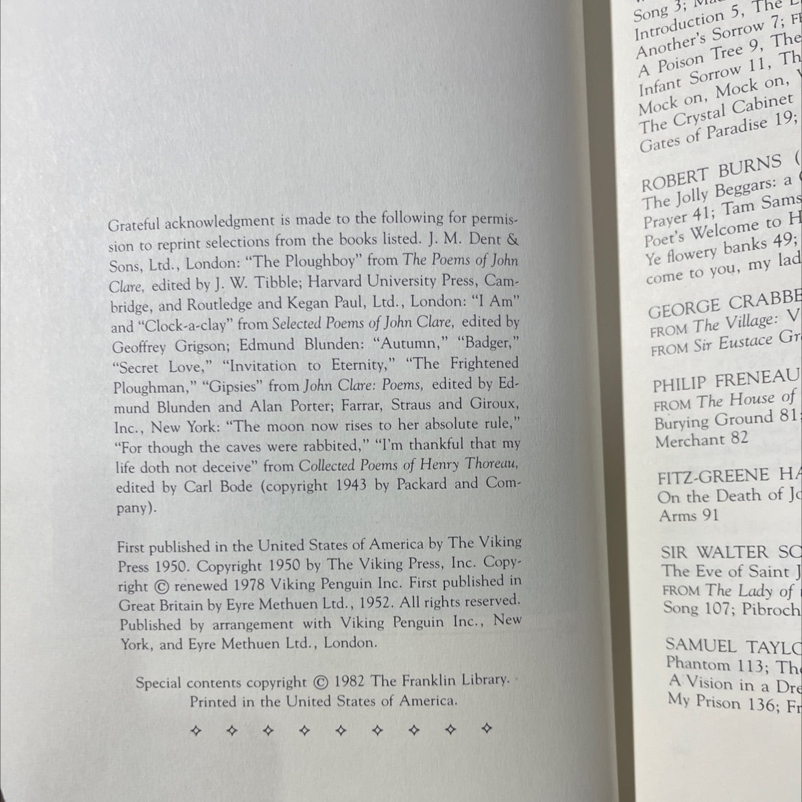 romantic poets william blake to edgar allan poe book, by W. H. Auden, Norman Holmes Pearson, 1969 Leather image 3