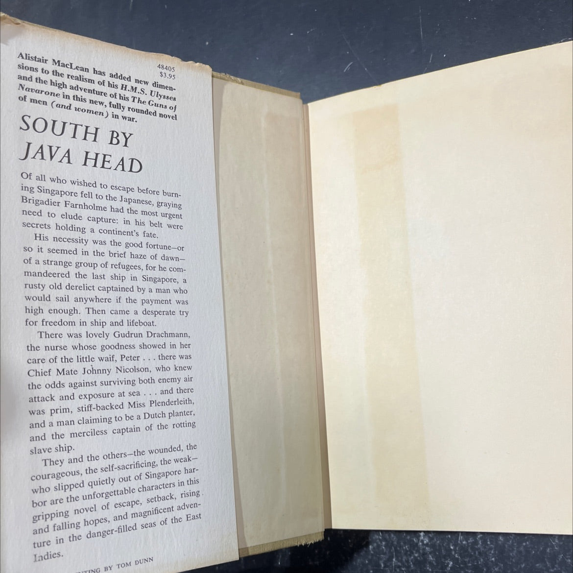 rone south by java head book, by alistair maclean, 1958 Hardcover image 4