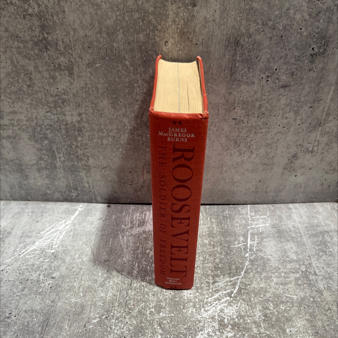 roosevelt: the soldier of freedom book, by james macgregor burns, 1970 Hardcover image 4