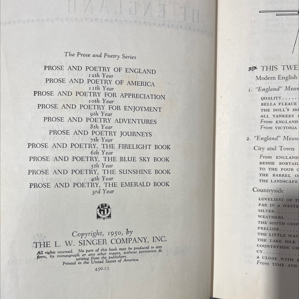 rose and poetry of england book, by harriet marcelia lucas, 2008 Hardcover image 3