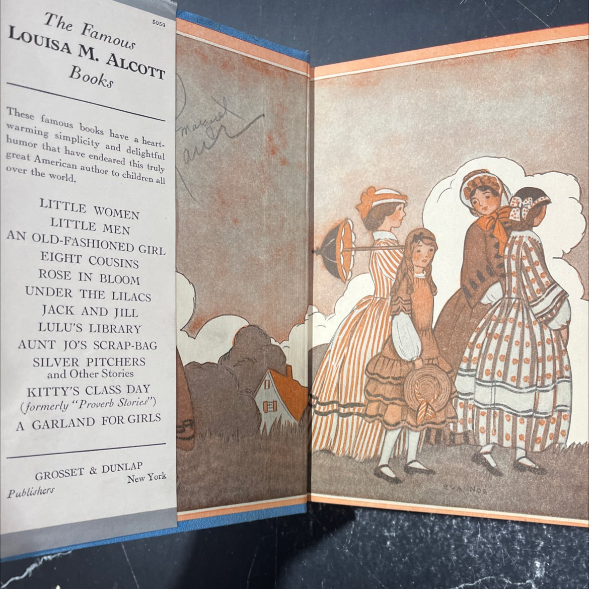 rose in bloom a sequel to \"eight cousins\" book, by louisa m. alcott, 1927 Hardcover image 4
