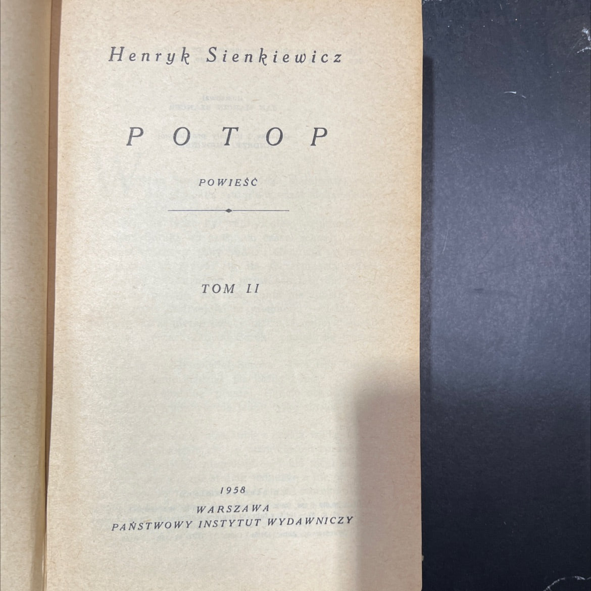 rotor book, by henryk sienkiewicz, 1958 Hardcover image 2