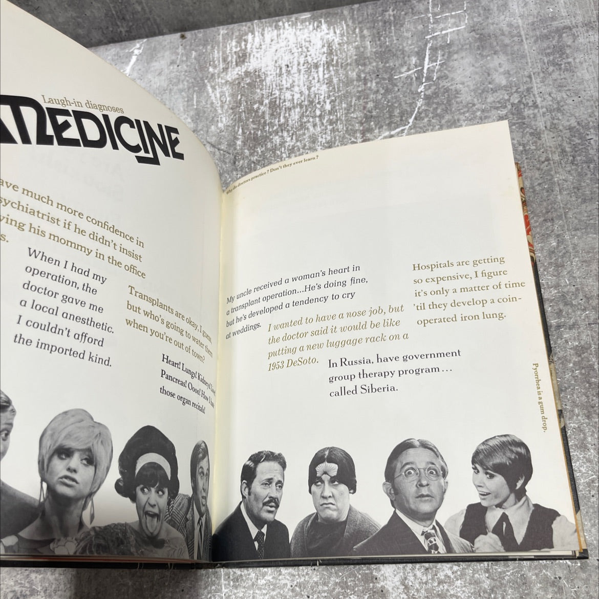 rowan and martins laugh-in the burbank edition book, by unknown, 1969 Hardcover image 4