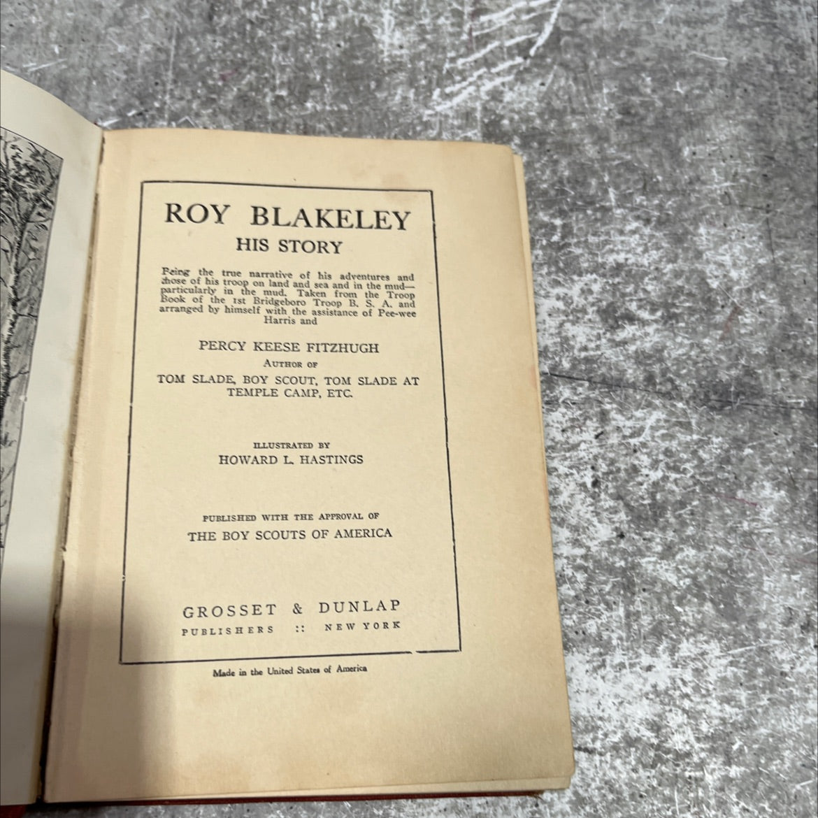 roy blakeley his story book, by percy keese fitzhugh, 1920 Hardcover image 2