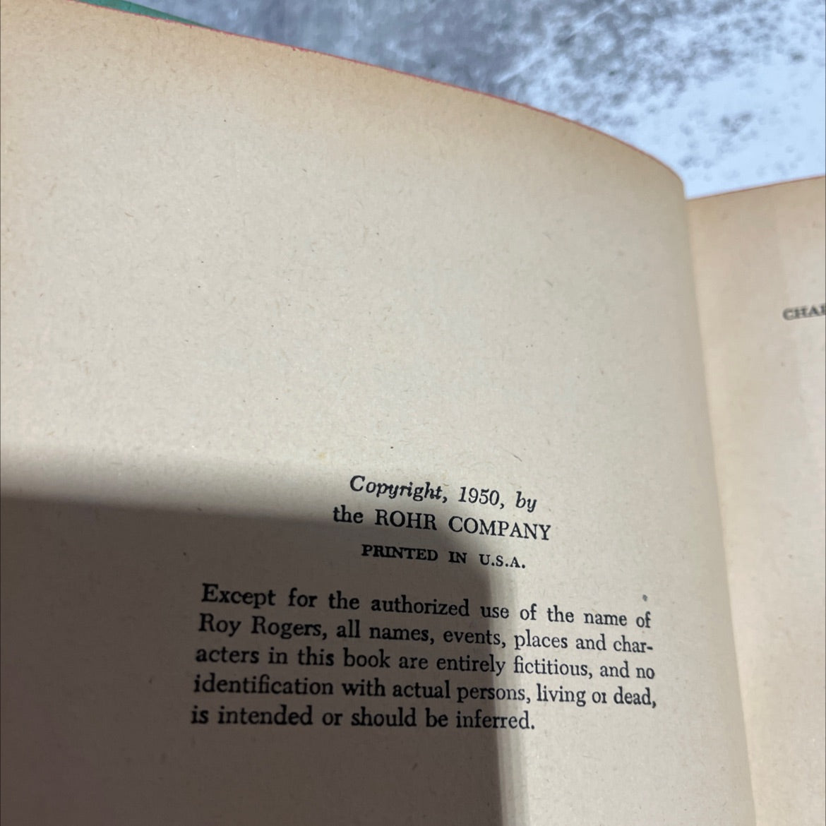 roy rogers and the outlaws of sundown valley book, by snowden miller, 1950 Hardcover image 3