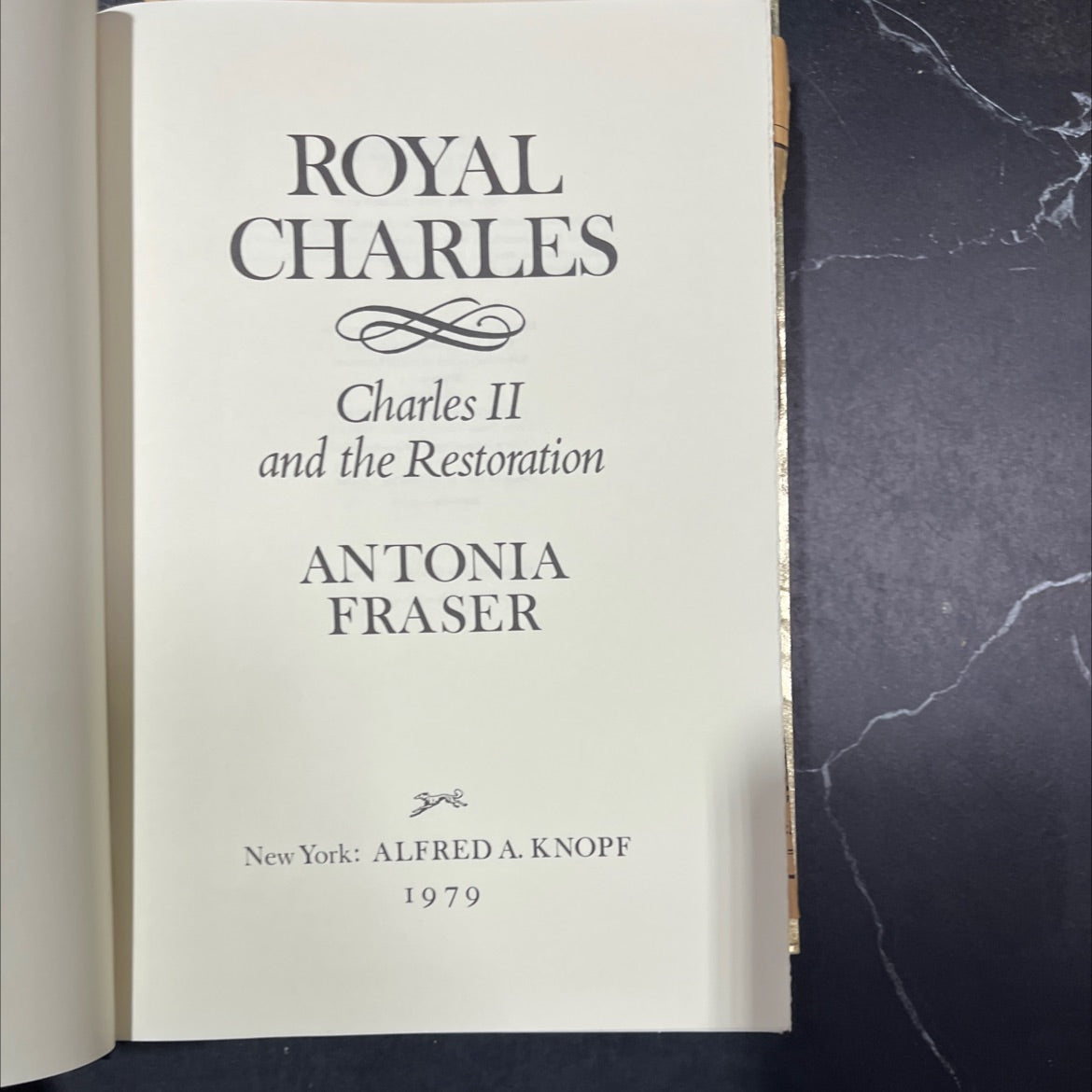 royal charles charles ii and the restoration book, by antonia fraser, 1979 Hardcover image 2