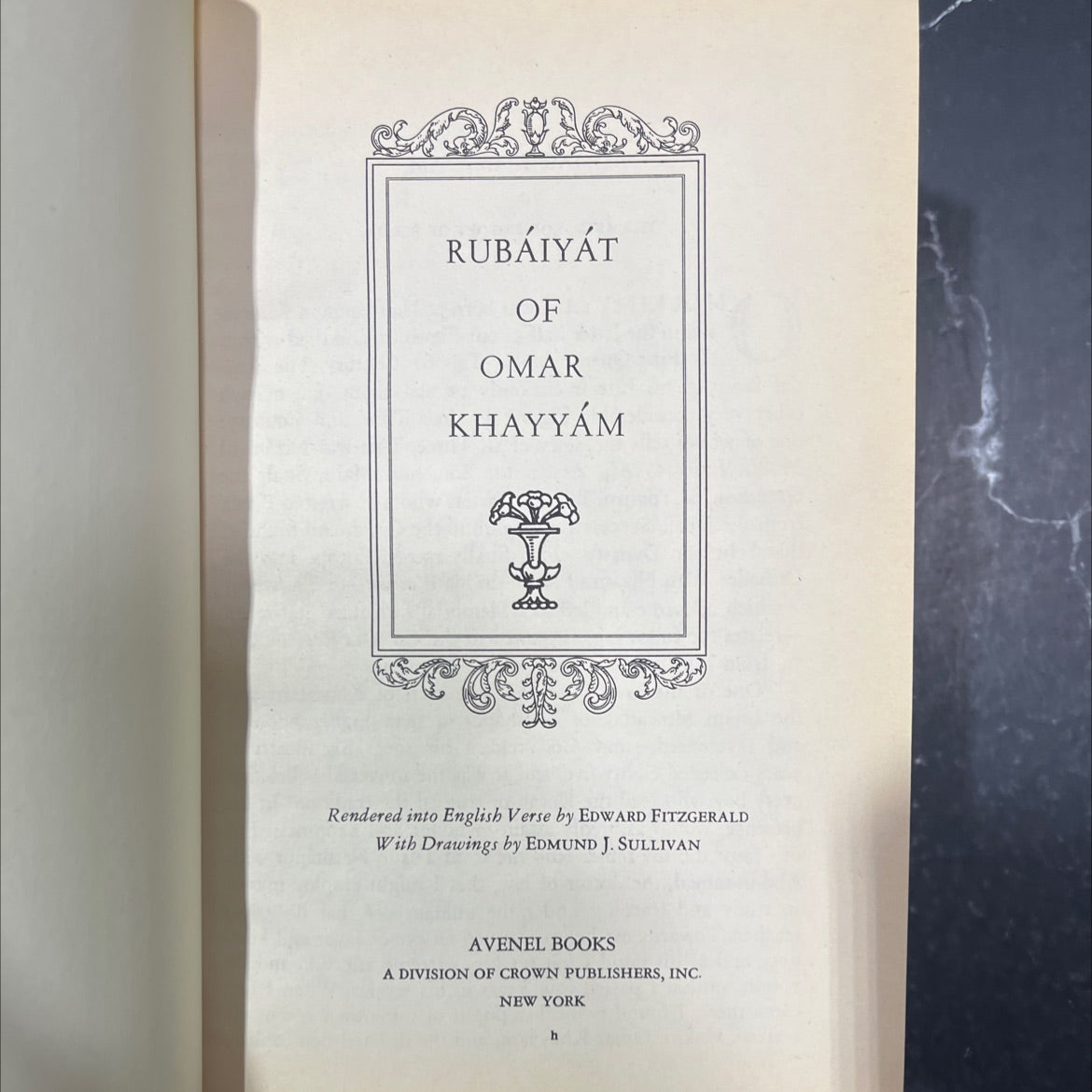 rubáiyát of omar khayyám book, by edward fitzgerald, 1970 Hardcover image 2