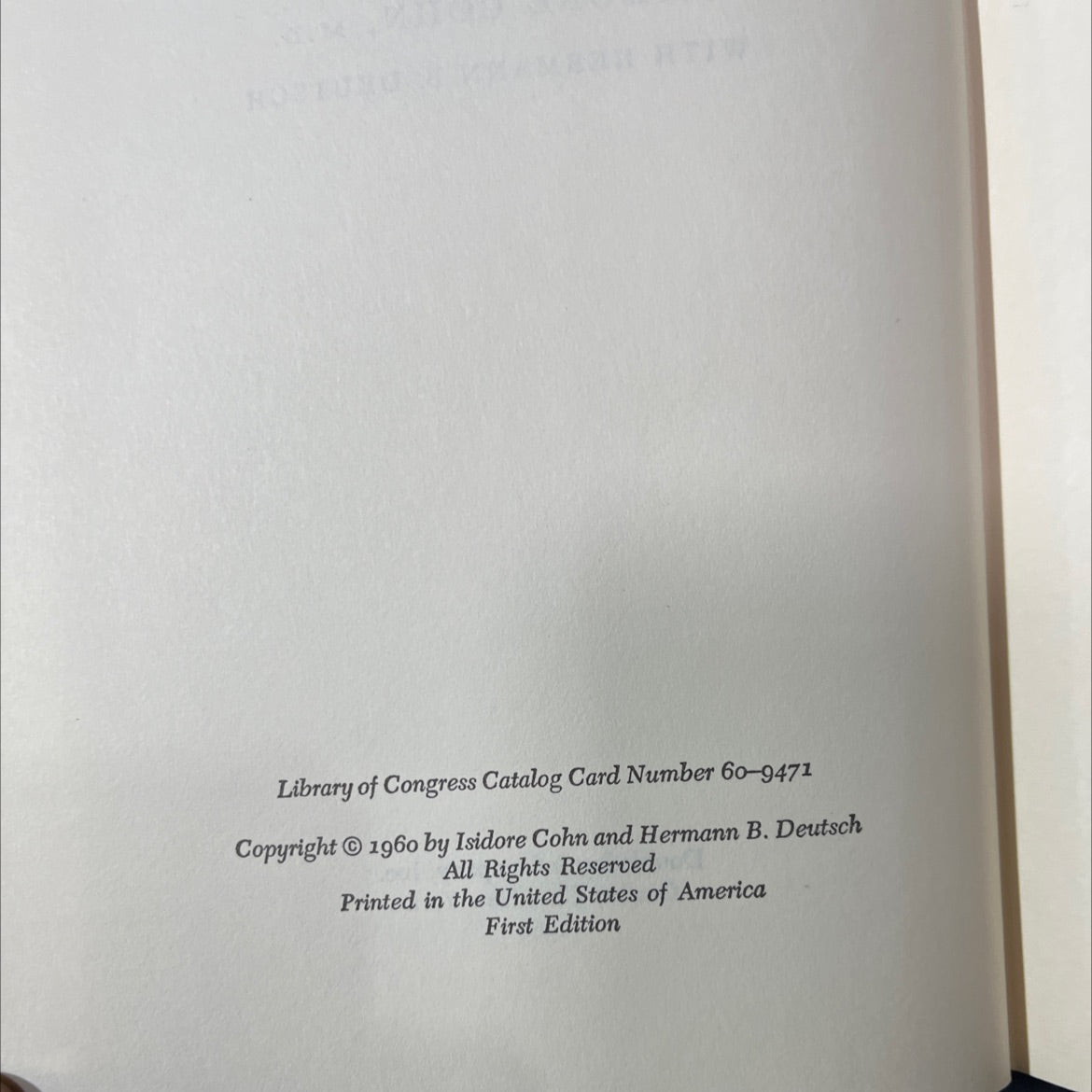 rudolph matas a biography of one of the great pioneers in surgery book, by isidore cohn, m.d. with hermann b. deutsch, image 3