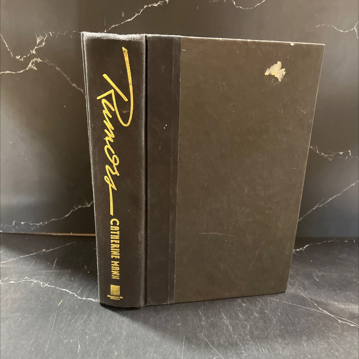 rumors book, by Catherine Mann, 1988 Hardcover image 1