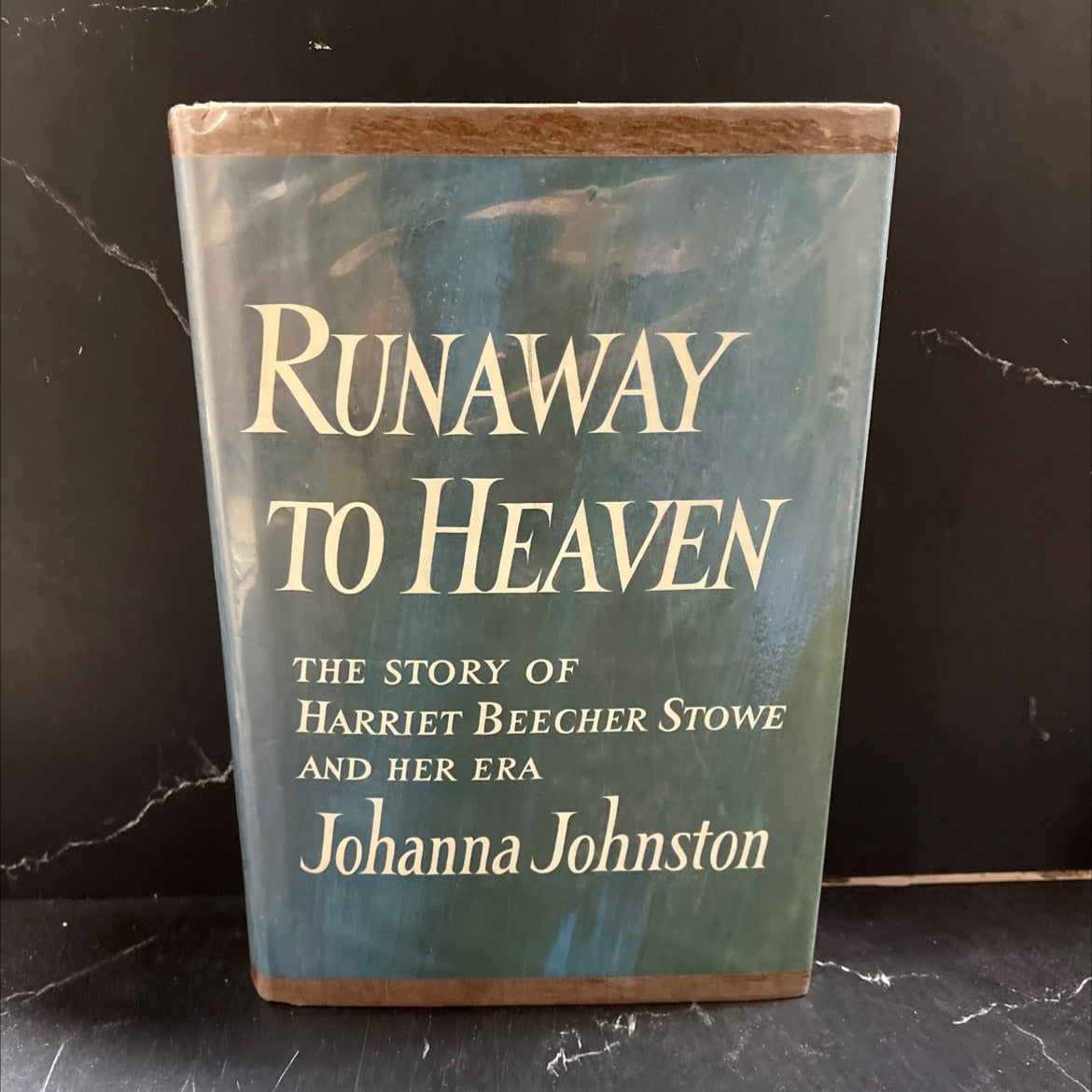 runaway to heaven the story of harriet beecher stowe book, by Johanna Johnston, 1963 Hardcover image 1