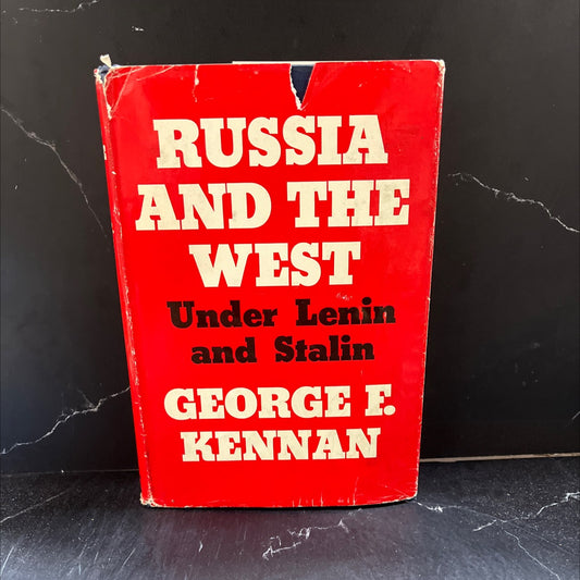 russia and the west under lenin and stalin book, by george f. kennan, 1961 Hardcover image 1