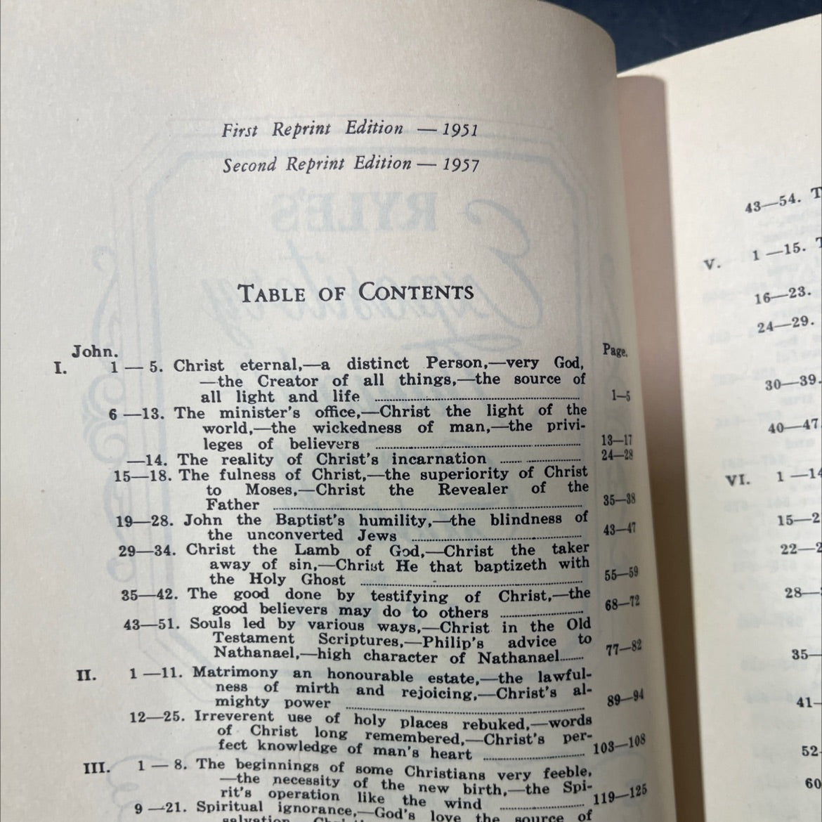 ryle's expository thoughts gospels book, by j. c. ryle, 1957 Hardcover image 3