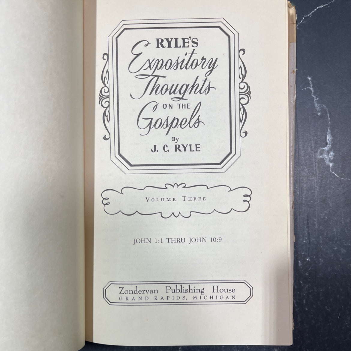 ryle's expository thoughts gospels book, by j. c. ryle, 1957 Hardcover image 2